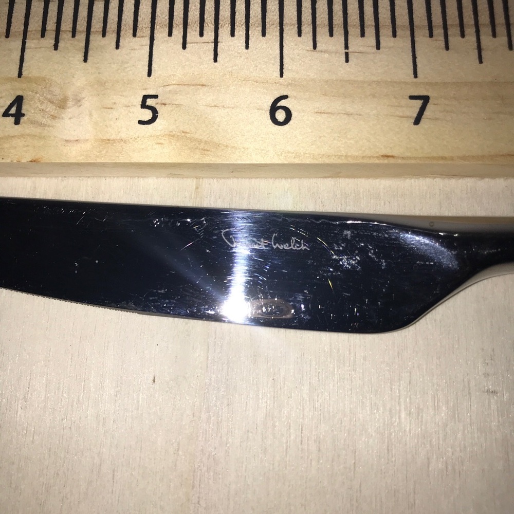 Robert Welch flatware very shiny 21 piece lot used - Picture 5 of 7